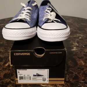 Velvet Converse Sneakers